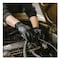 Gloveworks By Ammex Disposable Gloves, Industrial Grade, 5 mil Palm, Nitrile, Powder-Free, L, 1000 PK, Black GPNB46100 - alternate 2